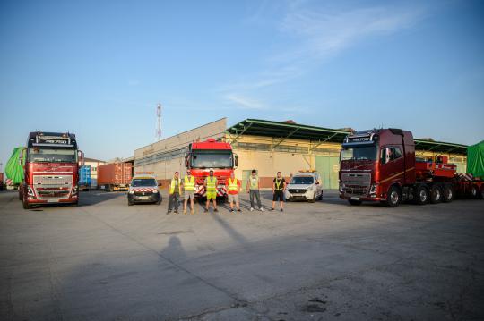 Перевозка негабаритных грузов из Южной Кореи в Румынию